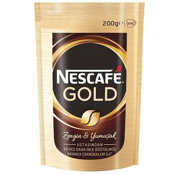 Nescafe Gold Çözünebilir Kahve 200 gr.