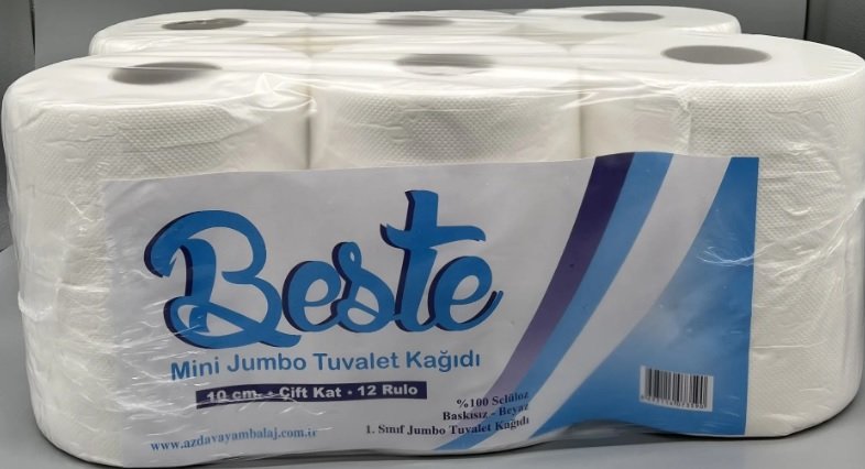 Beste Mini Jumbo Tuvalet Kağıdı 3 Kg. ( 12 Rulo )