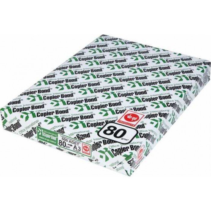Copier Bond A3 Fotokopi Kağıdı 80 g/m² 500 Yaprak