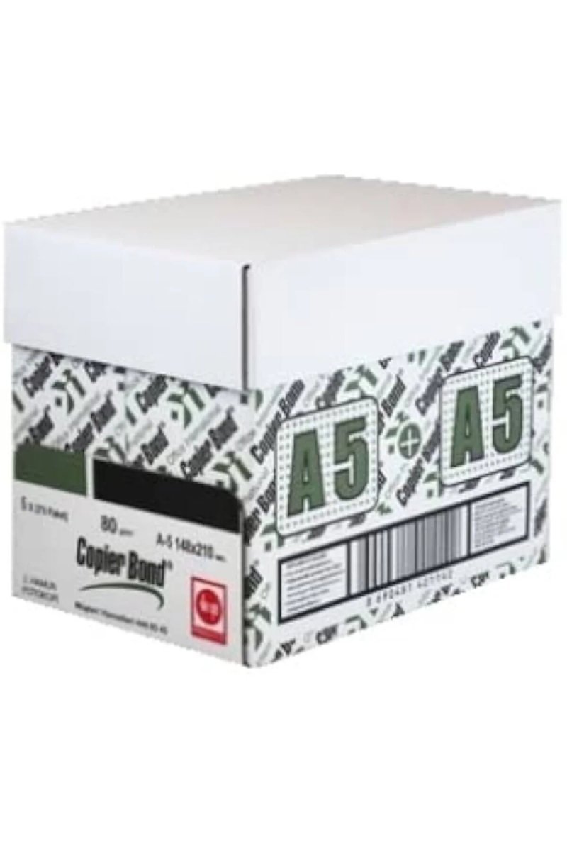 Copier Bond A5 Fotokopi Kağıdı 80 g/m² 1.000 Yaprak x 5 Paket