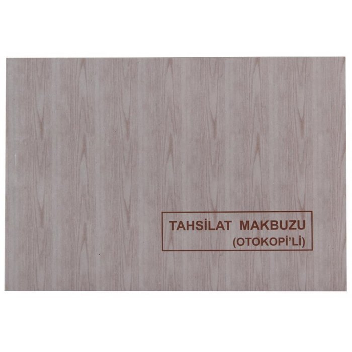 Dilman Tahsilat Makbuzu No.2 Otokopili 2 Nüshalı 13.3 x 19.3 cm - 2 x 50 Yaprak