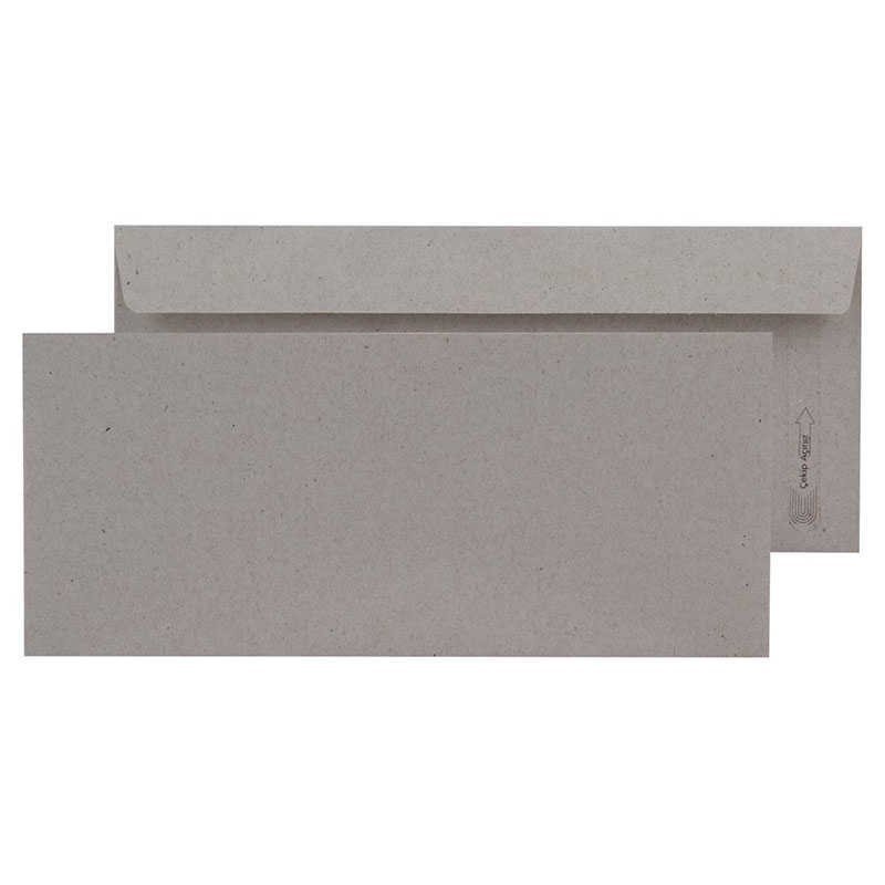 Diplomat Zarf 10.5 x 24 cm Penceresiz 90 gr 100 Adet - Beyaz
