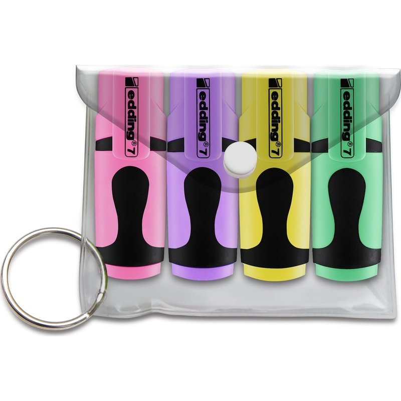 Edding 7 Mini Cep Fosforlu Kalemi