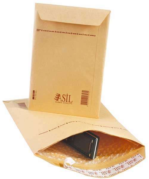Hava Kabarcıklı Zarf 21 x 28 cm 10 Adet - Kraft