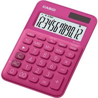 Casio MS-20UC Renkli Masaüstü Hesap Makinesi