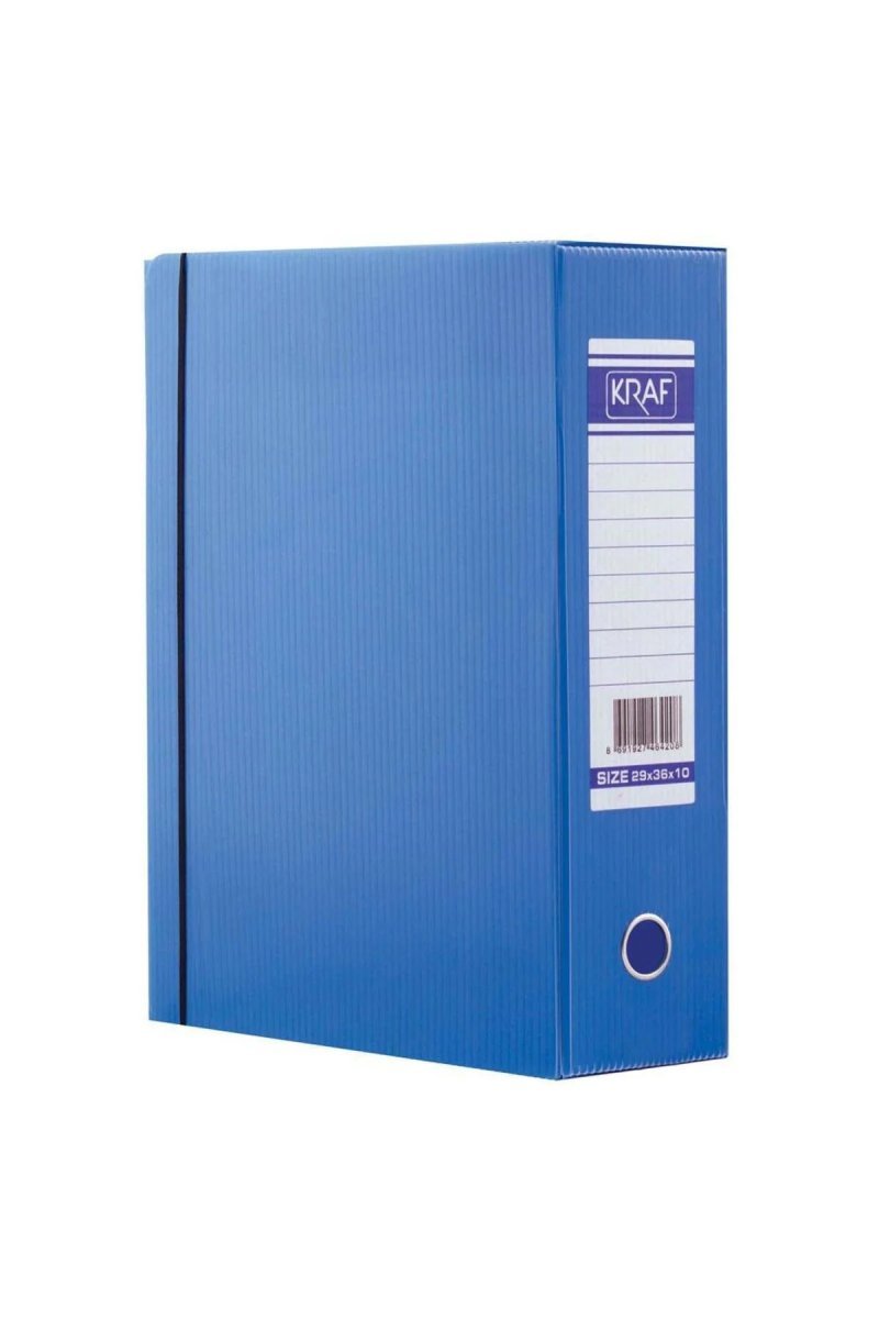 Kraf Arşiv Kutusu 10 x 29 x 36 cm - Mavi