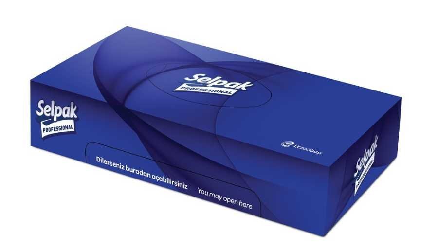 Selpak Professional Premium Kutu Mendil 21 x 18 cm 50 Yaprak