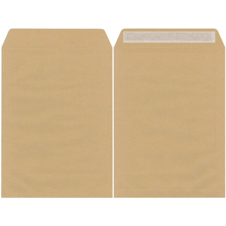 Torba Zarf 26 x 35 cm 110 gr 100 Adet - Kraft